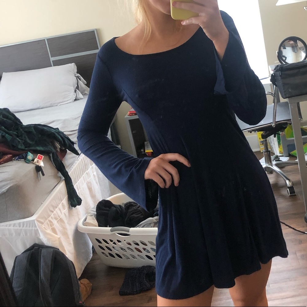 Navy forever 21 dress